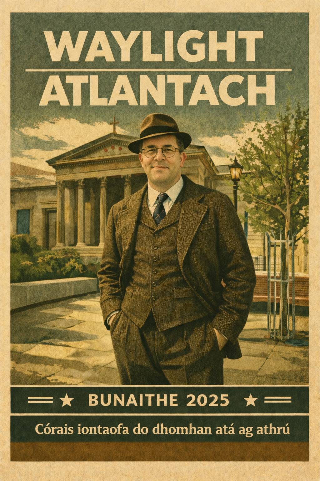 Alan Gallagher portrait - Irish